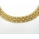 18Kt Two-tone Reversible Necklace (94.5grams)